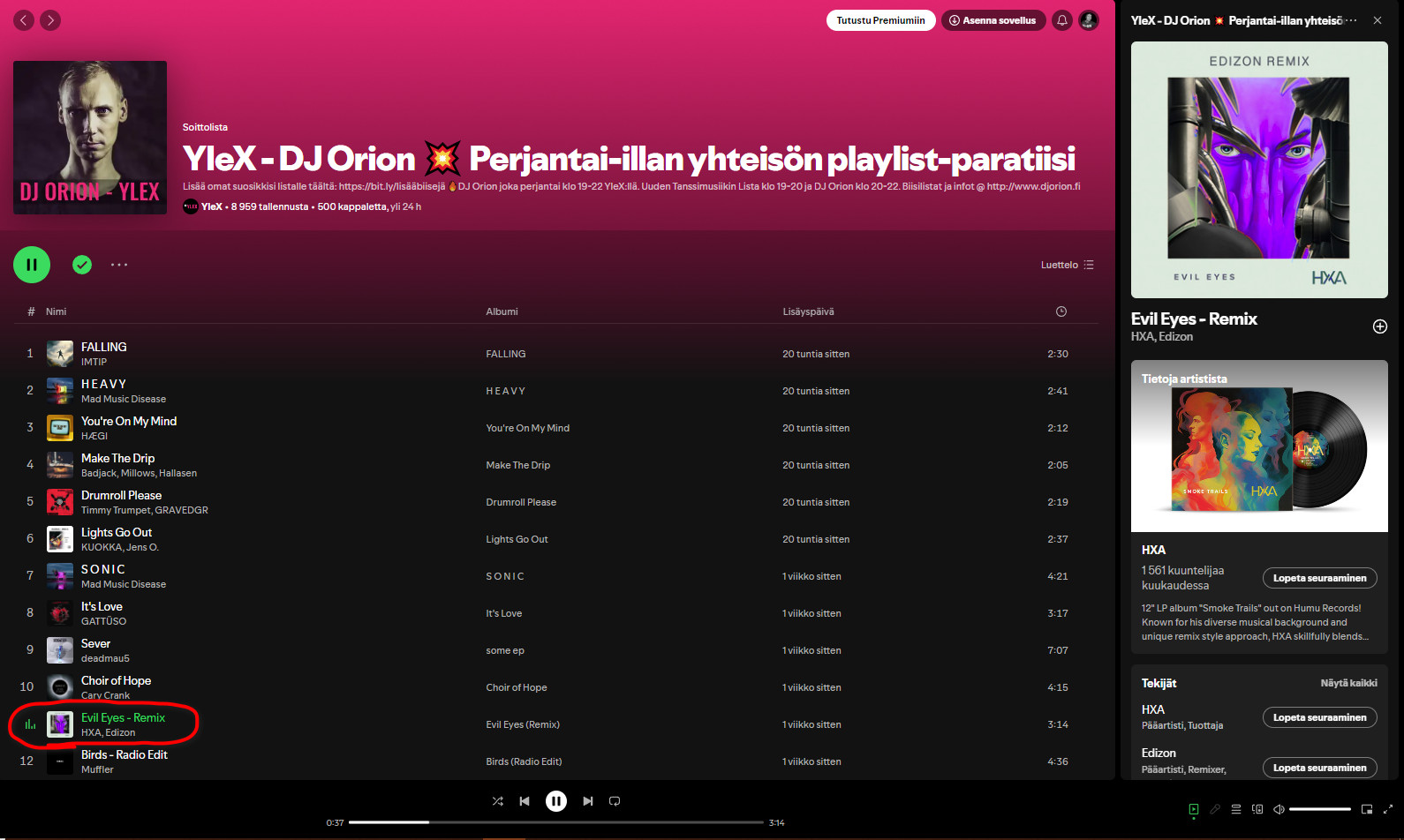 Edizon Spotify